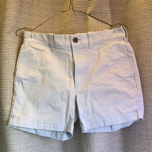 J. Crew Pale Blue Cotton Chino Shorts